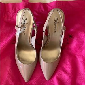 Taupe high heals 8.5 Shoe Dazzle
